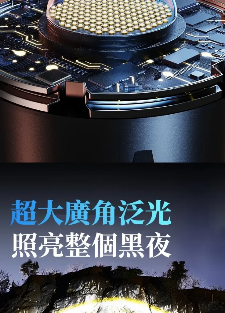 ✨奧克斯「銀龍強光手電筒」✅超亮雷射戶外鐳射巡邏家用遠射長續航大功率，✅遠射5000++超長續航，全新6大升級，照明更亮！更耐用！✨ - 11