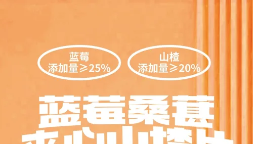 「無防腐劑、無色素｜台灣農產藍莓桑葚夾心片，高纖維＋花青素滿滿！吃零食也能很健康」 - 1