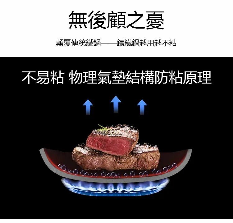 【正宗手工鍛打鐵鍋】免費開過 無塗層鐵鍋 不粘鍋 不生鏽 耐刮耐用 查出塗層 賠償500萬 - 20